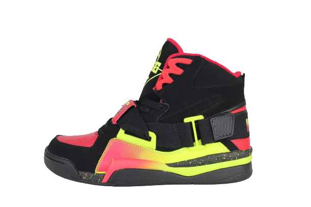 Ewing Athletics Men's High-Top Sneakers Ewing Concept X Anthony Mason Tribute Black/Red/Yellow