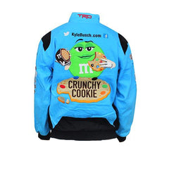 Men's Kyle Busch M&M's Twill Uniform Jacket Crunchy Cookie