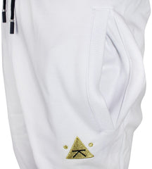 Karl Kani Men's Fleece Jogger Pants KK1737 White