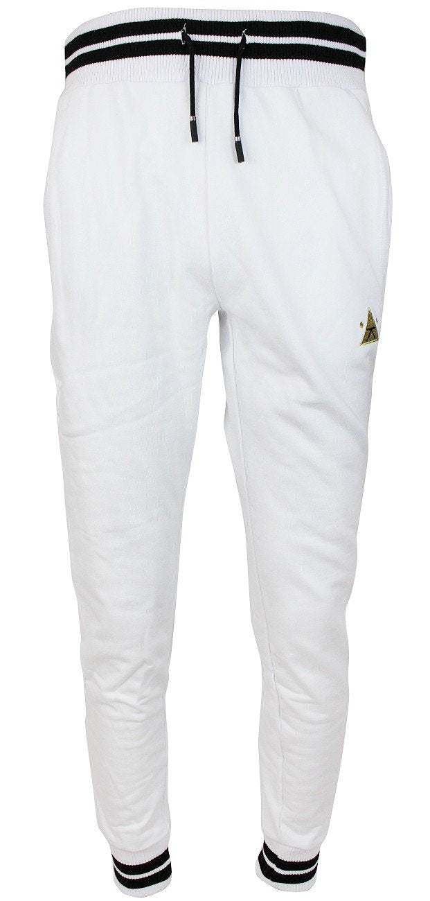 Karl Kani Men's Fleece Jogger Pants KK1737 White