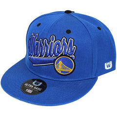 NBA Golden State Warriors Snapback Hat/Cap Royal Blue